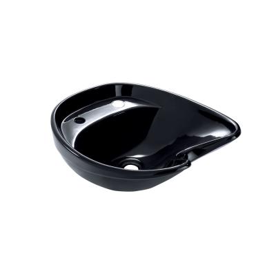 China Ceramic shampoo bowl wash basin for barber shop for sale