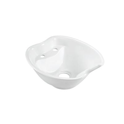 China Chaozhou Good Quality Ceramic shampoo bowl wash basin for barber shop for sale