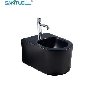 China SWJ0431MB van de Muurhung bidet 490*370*300 mm van badkamerswc pan Witte de groottevloer - opgezet bidet Te koop