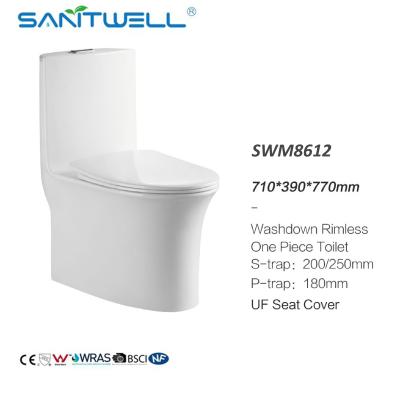 Cina Toilette di un pezzo di tornado ceramico del bagno degli articoli di Chaozhou SWM8612Sanitary in vendita