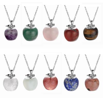 China Religious Fashionable Adjustable Necklace Apple Pendant Thanksgiving Gift For Women Girls for sale