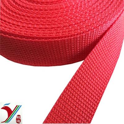 China Factory direct sales viable high tensile pp pp webbing woven binding tape for bag&garments for sale