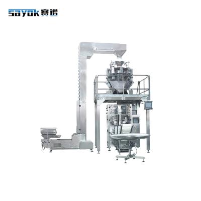 China machinery & Hardware Factory Price Nitrogen Gas Popcorn Chips Banana Potato Chips Snack Pillow Bag Food Filling Packing Machine for sale