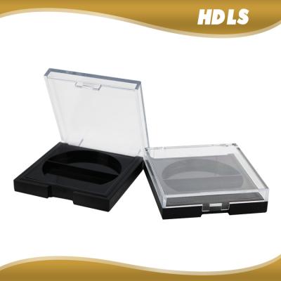 China Recyclable Private Label Custom Cosmetic Packaging Eyeshadow , Two In An Empty Eyeshadow Case for sale