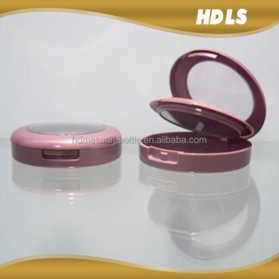 China Wholesales Recyclable Recyclable Plastic Empty Cosmetic Packaging Powder Compact Case For Loose Powder for sale