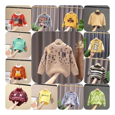 China The thick children's sweater students of the big children's sweater of the new autumn and winter children's wear of the boys alphabet sweater sweater for sale