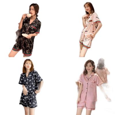 China Women's QUICK DRY summer pajamas cotton shorts sleeve pure thin cardigan add Korean summer lady cotton home suit the handsome for sale