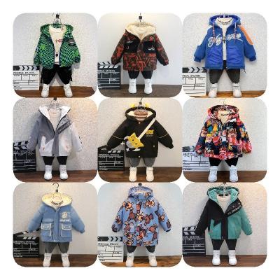 China 2022 New Winter Sustainable Brand Children's Winter Clothing Down Jacket Boys Cotton-padded Thickening Western Fashion for sale