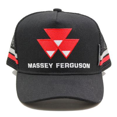 China JOINT Embroidery Logo Custom Side Bars High Profile Mesh Trucker Hats for sale