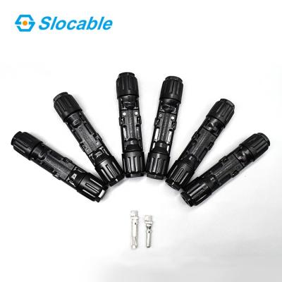 China Slocable 2022 System DC 1500V IP68 Slocable 4.0mm Solar Power Waterproof Connector For Solar System for sale