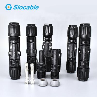 China Slocable 2022 System DC 1500V IP68 Solar Power Waterproof Connector For Solar System for sale