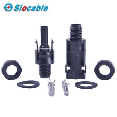 China Hot Selling Slocable 2021 TUV PPO 2.5mm2- 6mm2 CN40 Solar PV Panel Connector / Inverter Connector Plug for sale