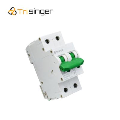 China DC1000V 550V MCB Solar PV System Trisinger IEC60947 2P 4P 10A 16A 20A 32A Mini Solar Electric Circuit Breaker for sale