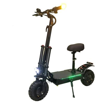 China 4000W 60V20AH Unisex Electric Scooter 10unch 11inch 2 Wheel Lithium Battery Tire Folding Skateboard 85kmh Fat Speed ​​Adult Power for sale