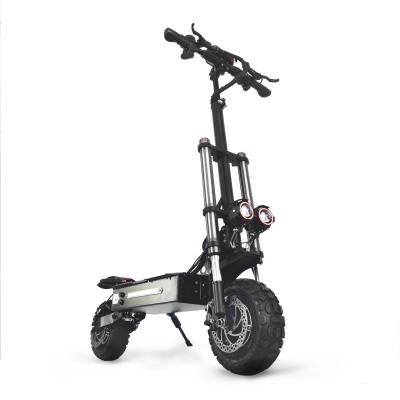 China 4000W Motor Unisex Double Motor Foldable Electric Scooter Kick E Motorcycles Adult Cheap Wheels Scooter For Door Sport 85kmh Speed for sale