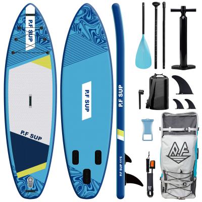 China Unisex Custom Inflatable Paddle Board Stand Up Sip Boards Inflatable Surfing Paddle Board With Accessories for sale