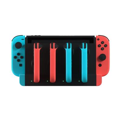 China Charger Dock Charging Dock Base Station for Nintendo Switch Joycons with Nintendo Switch Joycons Indicator for sale