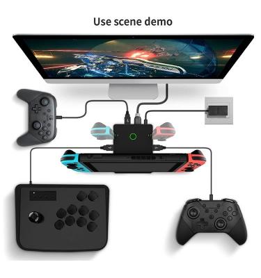 China Charging Function Best Selling Fast Charger for Switch Host and Joy-Con Charging Support for PS5 /PS4 Controller for sale