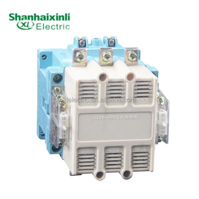 China Frequently Start XINLI China Factory Best Selling CJ20 100A Magnetic Contactor Types With CE IEC60947-4-1 for sale