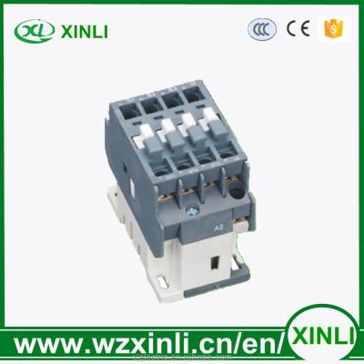 China Frequently starting XINLI CJX7 A type 09.16A 3phase electric magnetic types of AC contactor ribbon contact for sale