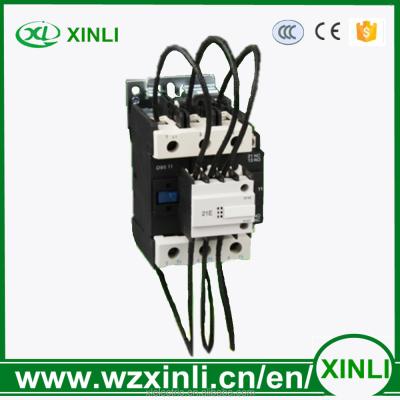 China High quality XINLI AC motor CJ19-95 contactor for phase compensation change capacitor contactor for sale