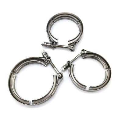 China Durable 304 Stainless Steel T-Barrel Barrel Bolt Inch Compact V-Band Clamps For Auto Hose 12inch Ss304 for sale