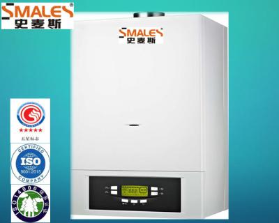 China Foshan Smales CE VERTICAL wall hung best selling condensing gas boiler boiler (32kw-B1) in Georgia, Russia, Azerbaijan for sale