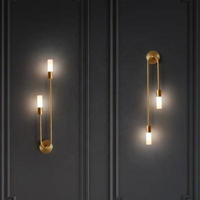 China U-Shape Luxury Metal Wall Sconce for Restaurant Bar Decoration Product Weight 0.85kg for sale