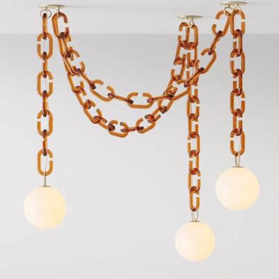 China Nordic Minimalist Glass Ball Chandelier The Ultimate Lighting Fixture for Modern Space for sale