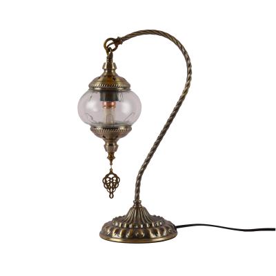 中国 Parent-Child Activity Turkish Style Table Lamp with Design Paper and Bulb Moroccan lamp 販売のため