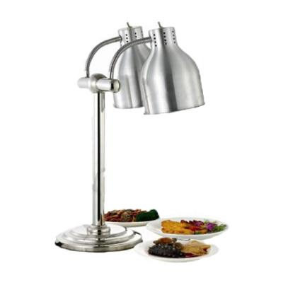 China Catering Buffet Food Warmers Countertop Heating Lamp with Chaffing Dish Warming Light for sale