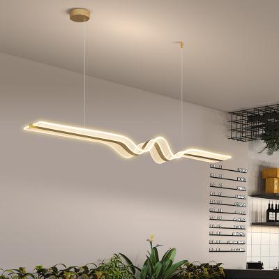 China 44W*2 Modernas lámparas colgantes de lado de la cama oscurecedores de luz de loft, candelabros de techo y colgantes LED en venta