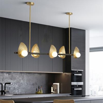 China Lighting Solutions Service Simig Lighting Brass Pendant Lamp with Glass Ball Chandelier for sale