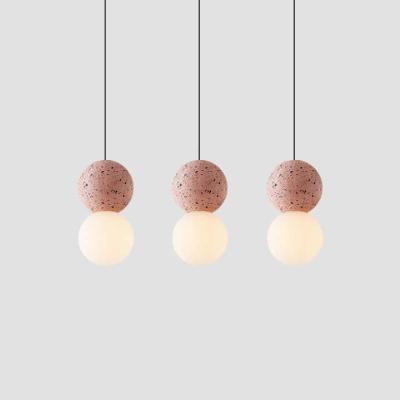 China Minimalist Modern Design Black Glass Ball LED Pendant Light for Bedroom Dining Living Room Restaurant Counter Nordic Decor for sale