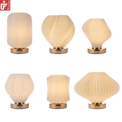 China New Technology Decorative 3D Print Lamp Iron Acrylic LED Lights Modern Bedroom Bedside Sleep Night for sale