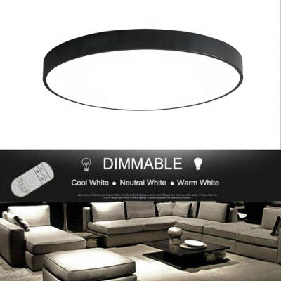 China Ultra Thin Home Office Indoor Lighting Round Shape Led Lamp Waterproof Ceiling for sale