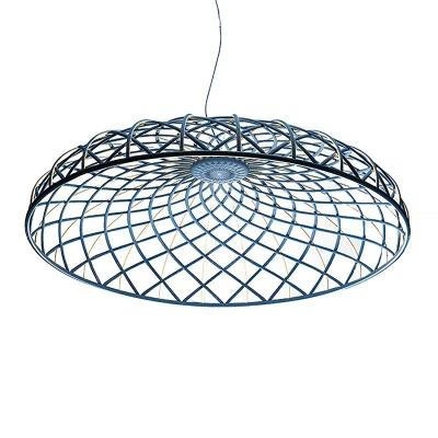 China diseño tejido de madera comedor mesa de la cocina del vestíbulo material industrial lámparas de araña colgantes luces modernas en venta