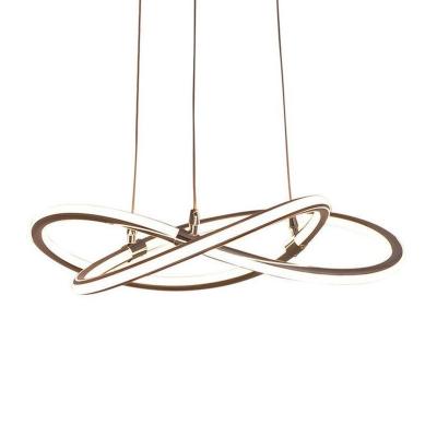 China Geometric Simple Chandelier Ceiling Light Modern Indoor Pendant Nordic Style for Living Room Bedroom for sale