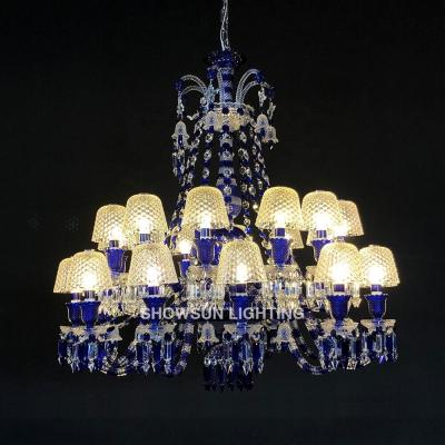 China Factory Wholesale Crystal Chandelier Luxury Glass Arm K9 For Wedding Decor for sale