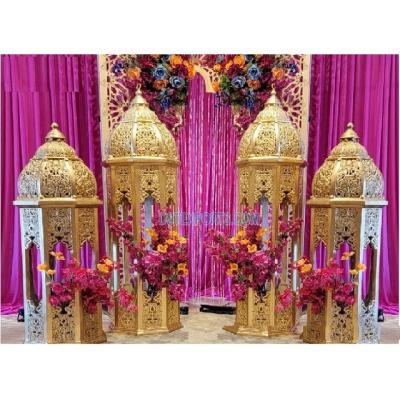 Cina Muslim Wedding FRP Moroccan Lamps For Decoration Photo Booth Arabian Theme in vendita