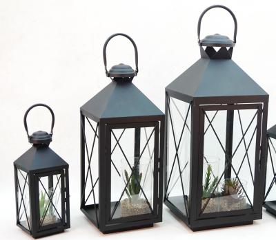 China Most Popular Iron Metal Home Decorative Lantern Moroccan With High Quality à venda