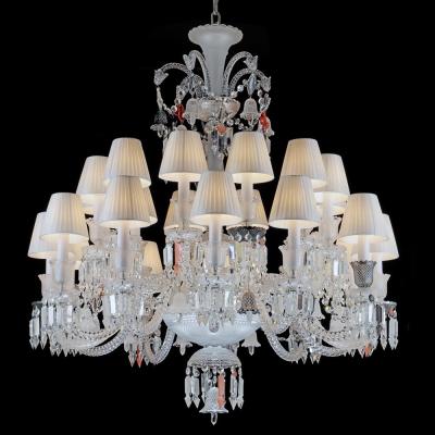 Κίνα modern glass arms k9 crystal lights luxury living room bedroom indoor decoration candle chandeliers pendant προς πώληση