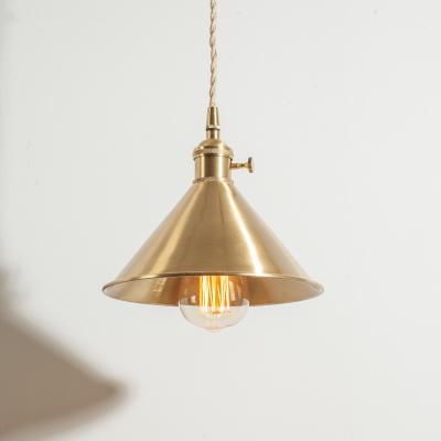 Κίνα Nordic  minimalist vintage all copper chandelier brass Pendant Lamp light for  restaurant bar counter foyer cloakroom προς πώληση