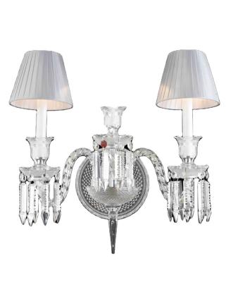 China Crystal Wall Sconce Modern Lamp Baccarat Indoor Lighting Luxury Bedroom Beside Wedding Decoration CZ2530 for sale