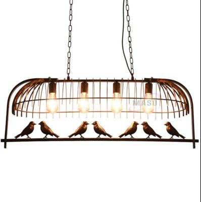 Κίνα rustic bird cage hanging light retro pendant lighting προς πώληση