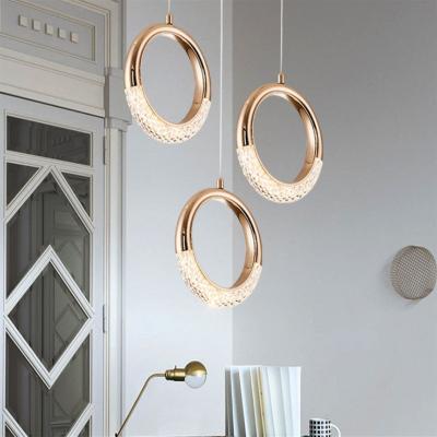 China JYLIGHTING Interior Hanging Bar Decor Bedroom Night Led Lamp Indoor Lights Modern Decorative Home Ceiling Lighting House Bronze for sale