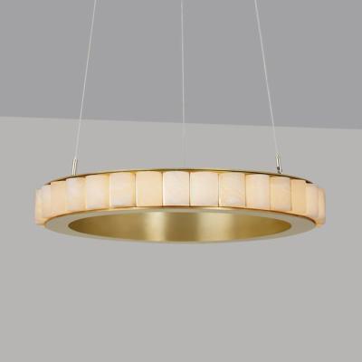 China Modern chandelier alabaster AVALON minimalist pendant lights led light for Hotel Villa Bar en venta