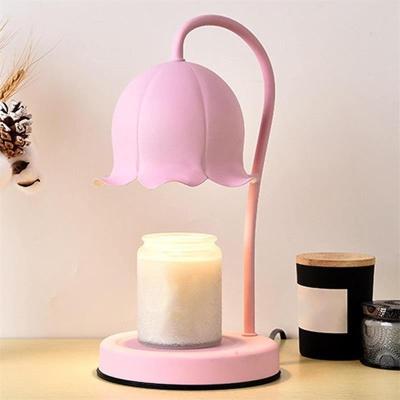 Cina Aromatherapy Melting wax lamp Flower Lily Valley Wax-melting Candle Decoration Atmosphere Table Wax Lamp in vendita