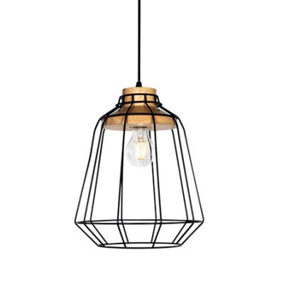 中国 Custom design Black Pendant Light Restaurant Hotel Bird Cage hanging lights 販売のため