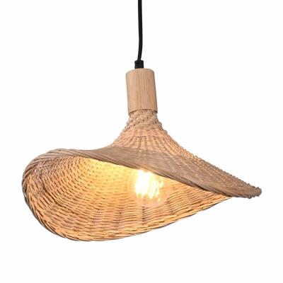 China Simple And Practical Installation Eco-Friendly Hanging Ceiling Lamp Rattan 32 Genevieve for sale